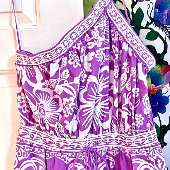 🌺🎉HP🎉🌺 NWT Farm Rio Lilac Sweet Garden Maxi Dress - Picture 11 of 16